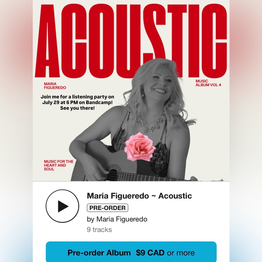 Poetry Acoustic Album - 🌸
